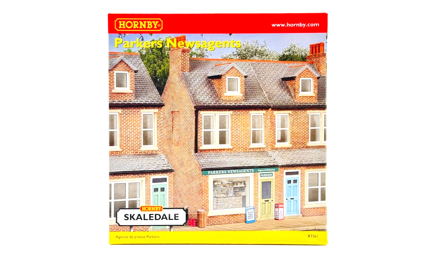 HORNBY 00 GAUGE SKALEDALE - R7361 - PARKERS NEWSAGENT SHOP - NEW BOXED