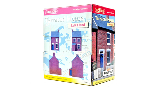 HORNBY 00 GAUGE SKALEDALE - R8621 - TERRACED HOUSE LEFT HAND LH BOXED