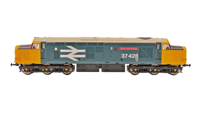 VITRAINS 00 GAUGE - 2005 - CLASS 37 DIESEL 37428 LARGE LOGO DAVID LLOYD GEORGE