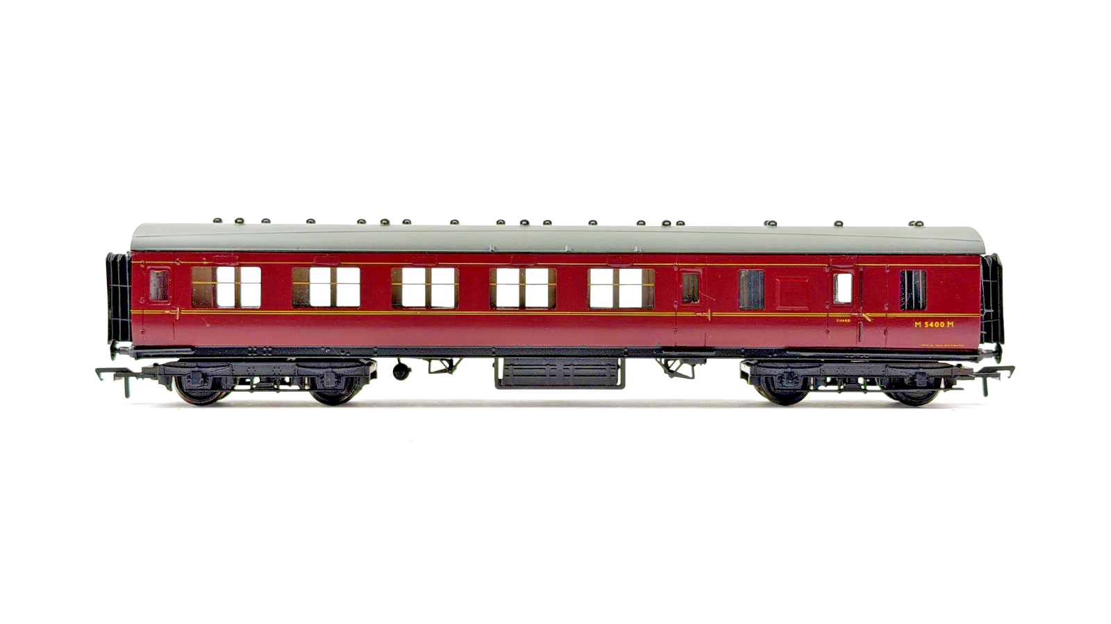 LARRY GODDARD 00 GAUGE BRASS KIT BUILT LM/BR MAROON DIAGRAM 1730 COACH M5400M