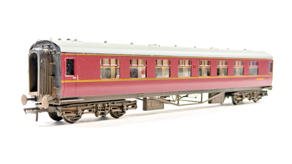 LARRY GODDARD 00 GAUGE BRASS KIT BUILT BR (W) MAROON DIAGRAM C70 COACH W4477W