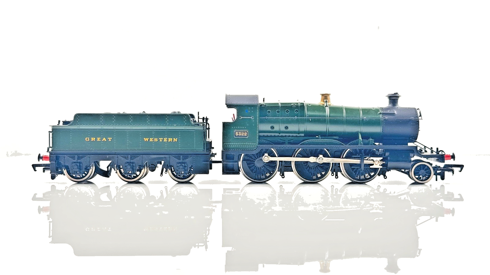 MAINLINE 00 GAUGE - 37090 - 43XX MOGUL LOCOMOTIVE GWR GREEN 5322 - BOXED