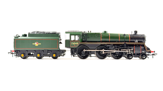 BACHMANN 00 GAUGE - 32-508 - STANDARD CLASS 5MT 73049 BR GREEN LATE CREST BOXED