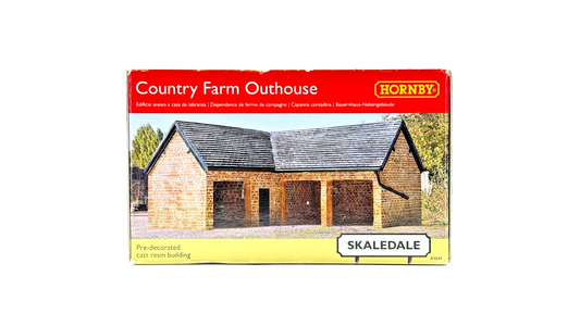 HORNBY 00 GAUGE SKALEDALE - R9849 - COUNTRY FARM OUTHOUSE BOXED
