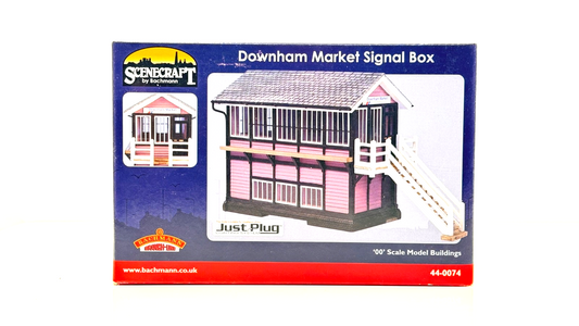BACHMANN 00 GAUGE SCENECRAFT - 44-0074 - DOWNHAM MARKET NSE SIGNAL BOX - NEW