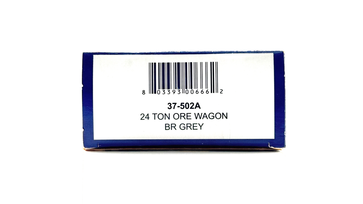 BACHMANN 00 GAUGE - 37-502A - 24 TON ORE WAGON BR GREY - BOXED