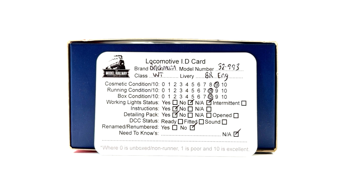 BACHMANN 00 GAUGE - 32-993 - WICKHAM TROLLEY CAR ENGINEERS YELLOW WASP STRIPES