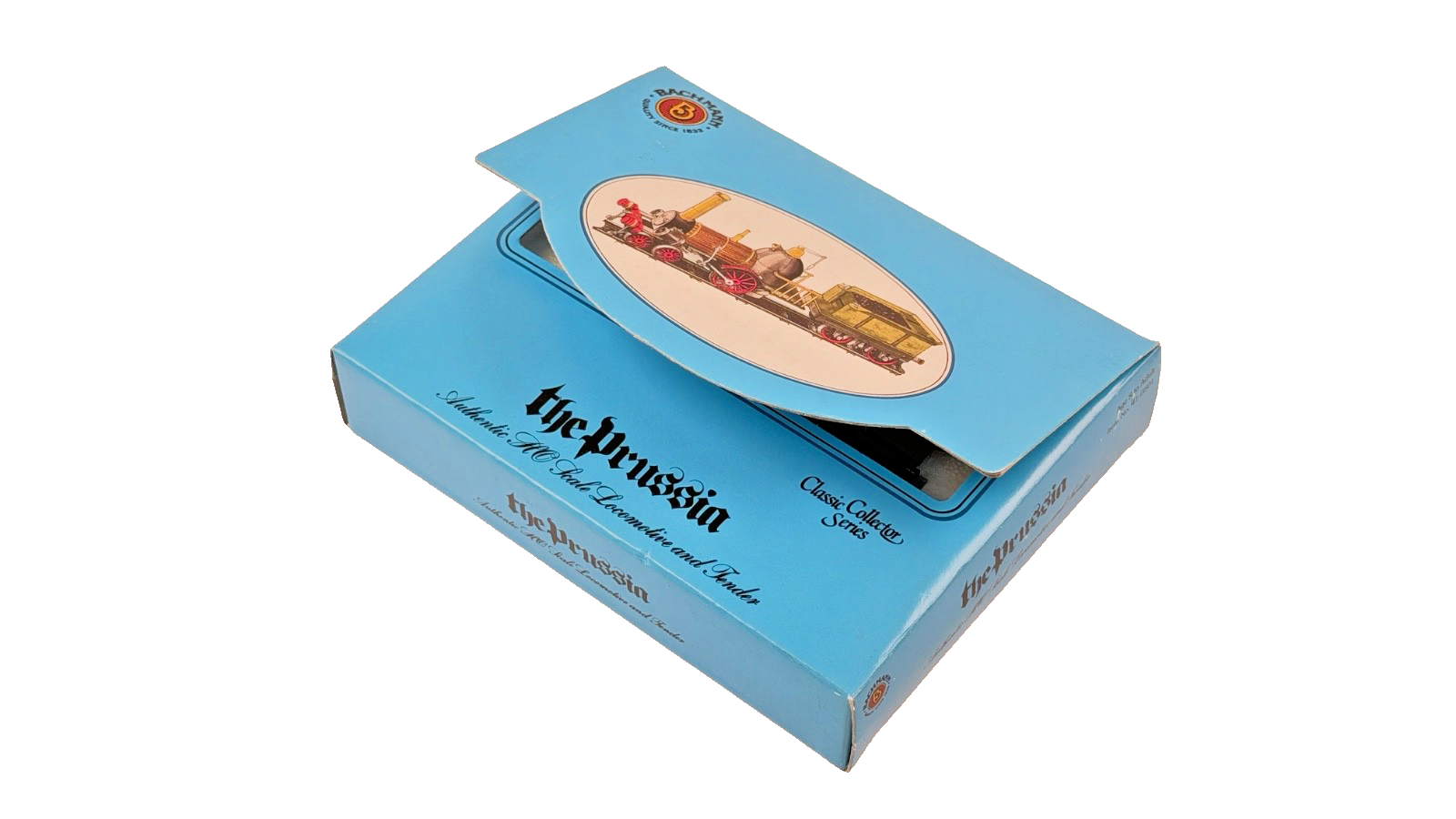 BACHMANN HO/00 GAUGE - THE PRUSSIA STEAM LOCOMOTIVE & TENDER BOXED