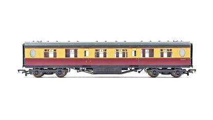 BACHMANN 00 GAUGE - RAKE OF 3 BR CRIMSON CREAM THOMPSON COACHES UNBOXED