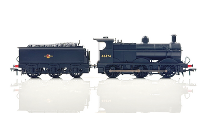 BACHMANN 00 GAUGE - 31-625 - CLASS 3F 43474 BR BLACK LATE CREST LOCOMOTIVE BOXED